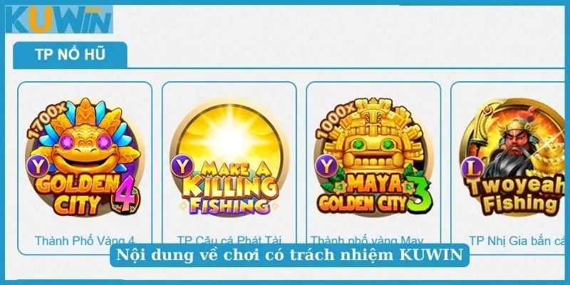 Chơi có trách nhiệm khi cá cược tại nhà cái online KUWIN 3 Trách nhiệm khi chơi cá cược tại KUWIN an toàn