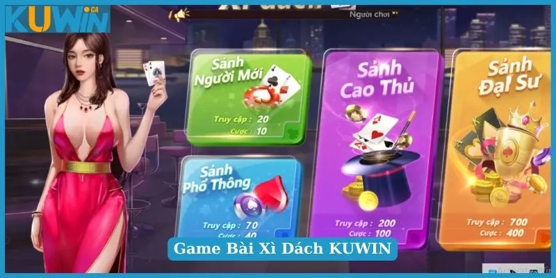 Điểm nổi bật thiết kế giao diện Game Bài KUWIN ấn tượng