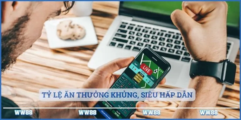 Kèo Nhà Cái F88 - Thiên Đường Anh Em Mê Thể Thao 4 Tỷ lệ ăn thưởng khủng, siêu hấp dẫn